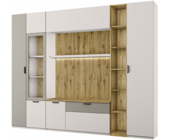 MODERN, Панель стеновая 130. Цвет ДУБ НАВАРРА