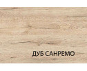 Стол журнальный, OSKAR , цвет дуб Санремо