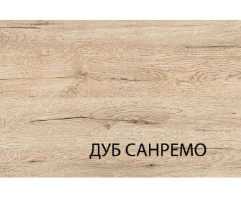 Кровать 140 с подъемником OSKAR , цвет дуб Санремо