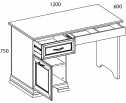 Стол письменный 120 Тиффани