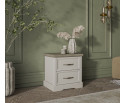 TOSCANA NEW, Тумба прикроватная 2S. Цвет ПЕРСИДСКИЙ ЖЕМЧУГ/КАНЬОН