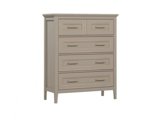 Комод Классик глиняный серый KOM5S