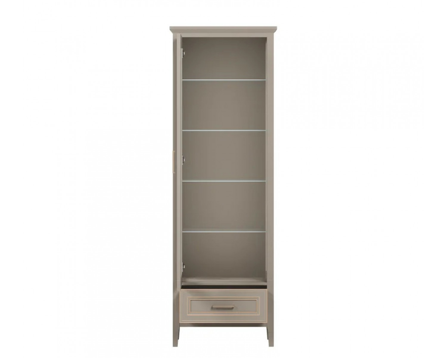 Витрина Классик глиняный серый REG1W1SZK