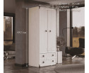 Шкаф Индиана сосна каньон JSZF2D2S