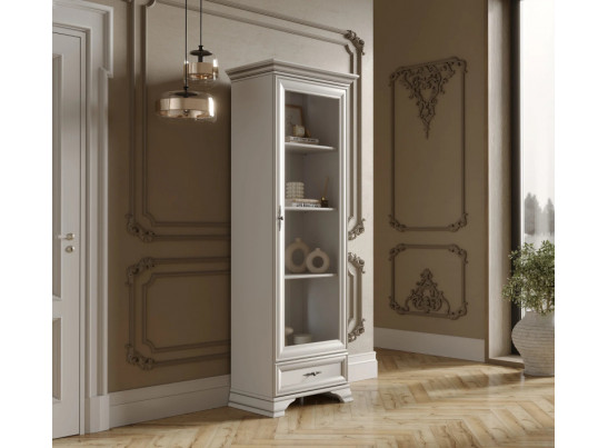Витрина Кентаки белый REG1W1S