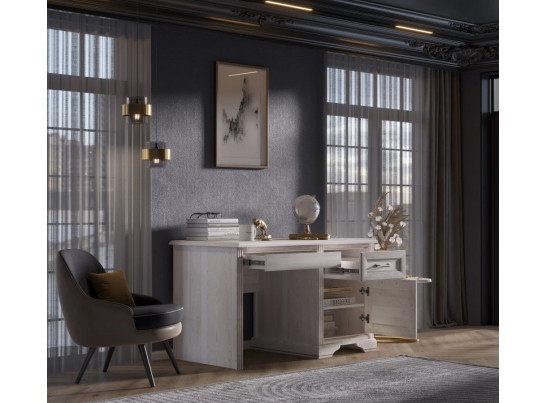 Стол письменный Стилиус лиственница сибирская BIU/130