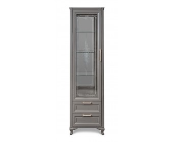 Витрина 1-ств МОККО, серый камень