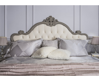 Кровать Мишель Лайт 180x200 см серый камень