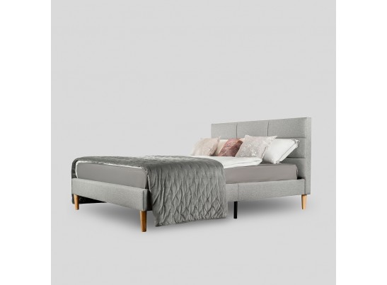 Кровать Milana 160х200 серый