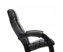 Кресло-качалка Модель 67 Венге, к/з Vegas Lite Black