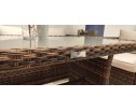 Комплект мебели KARL с обеденным столом (коричневый)