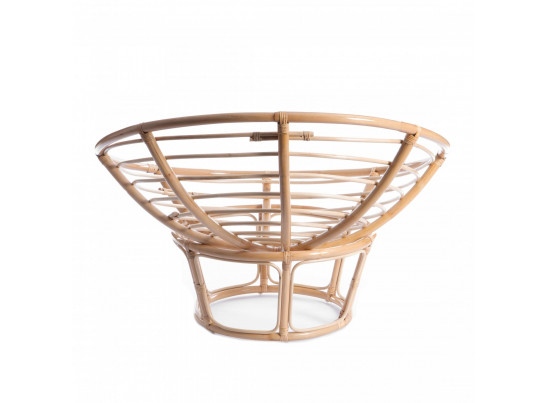 Кресло Папасан Эко Скин/Papasan Eco (P115-1SP STD) (натуральный)