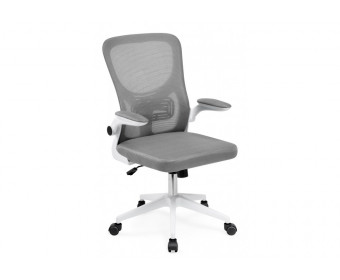 Компьютерное кресло Konfi dark gray / white