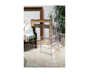 Пластиковый стул Chiavari white