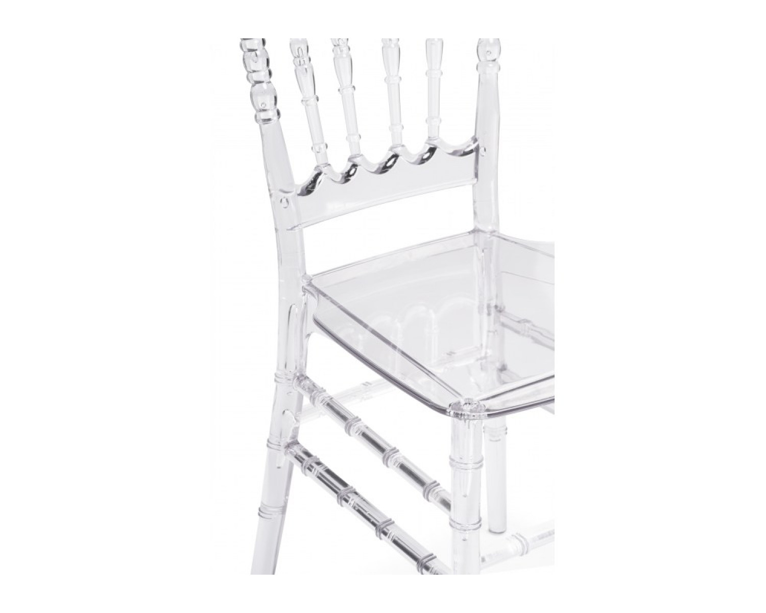 Пластиковый стул Chiavari white