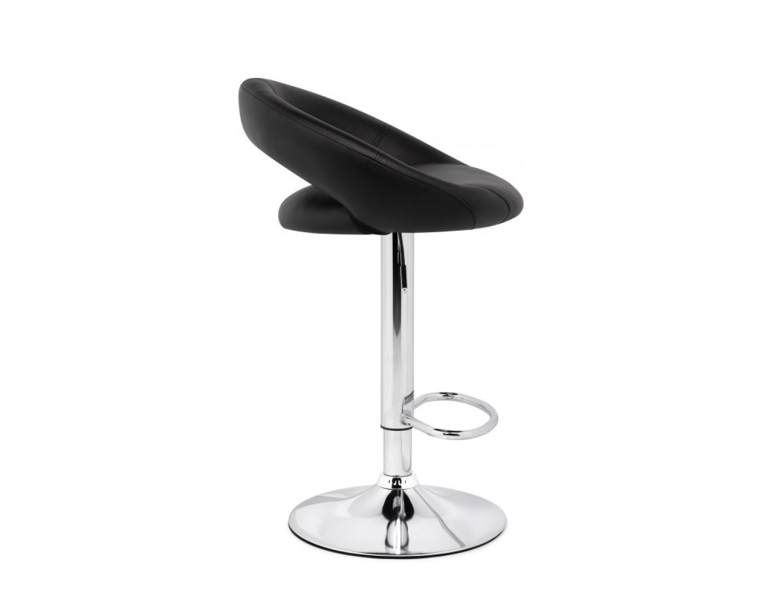 Барный стул Oazis black / chrome