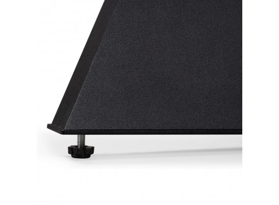 Керамический стол Ливи 140(200)х80х78 черный мрамор / черный