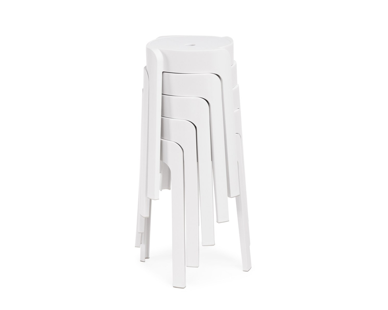 Табурет Bovel white