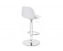 Барный стул Soft white / chrome