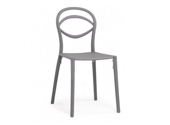 Пластиковый стул Simple gray