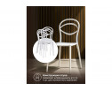 Пластиковый стул Simple white