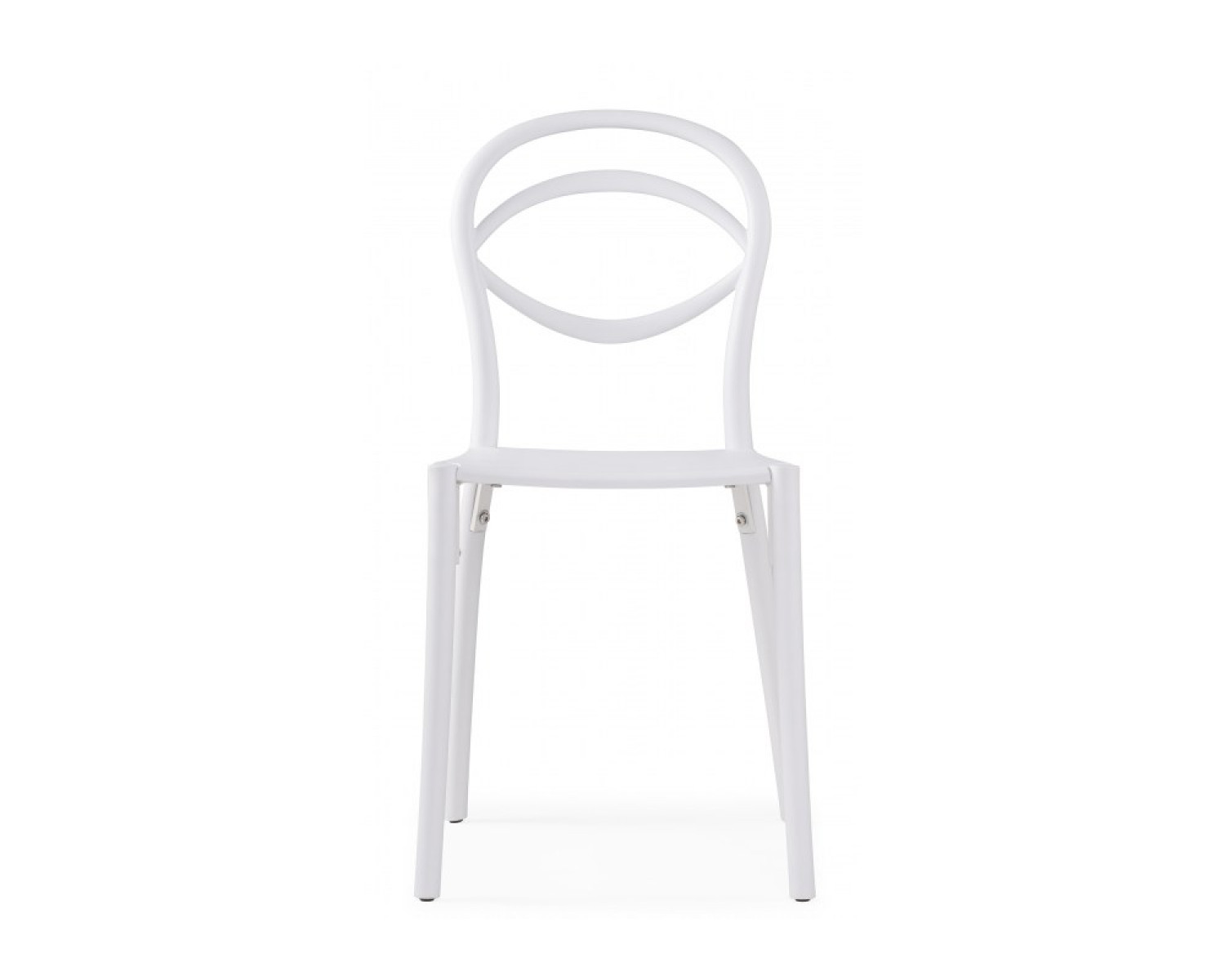 Пластиковый стул Simple white