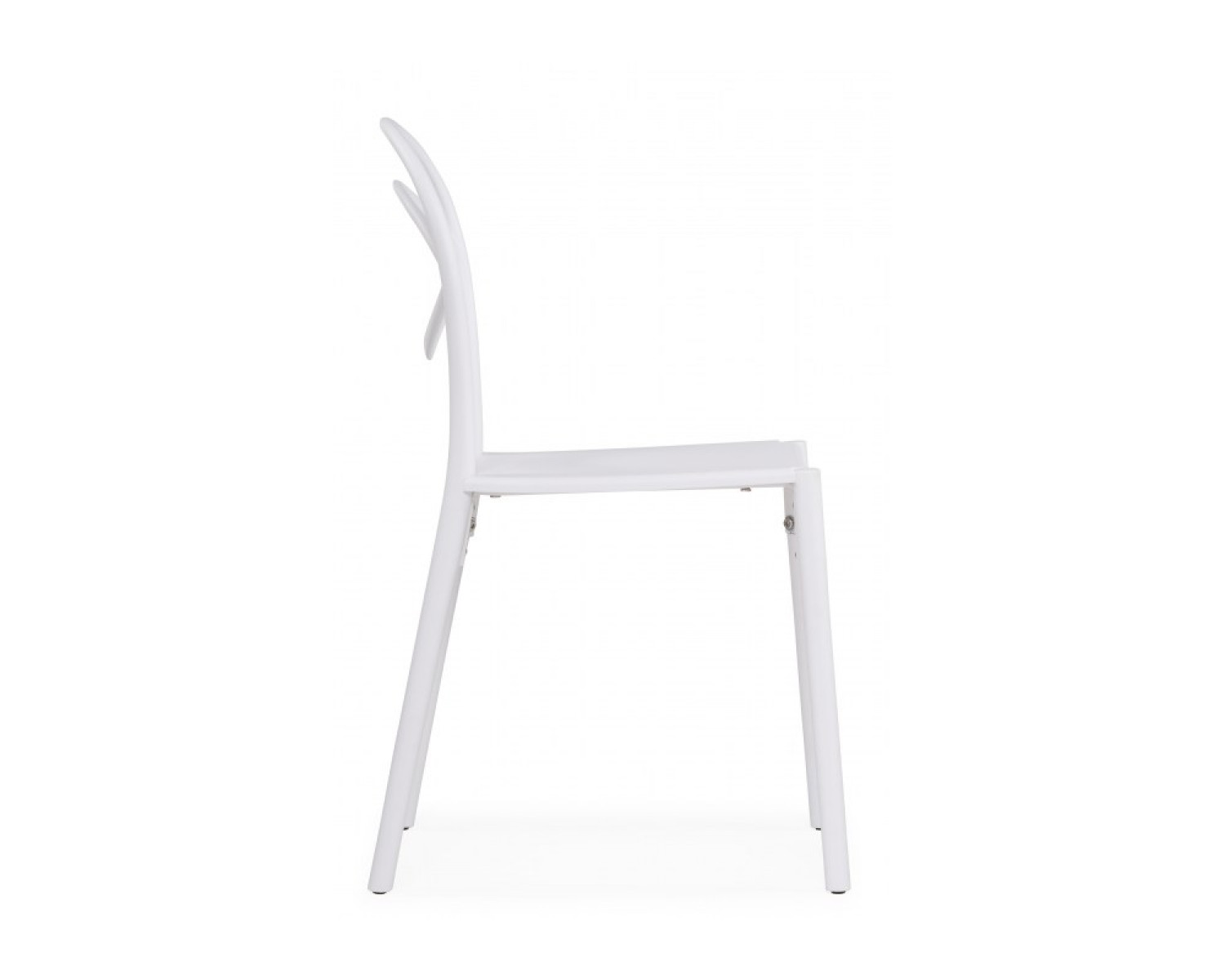 Пластиковый стул Simple white