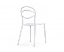 Пластиковый стул Simple white