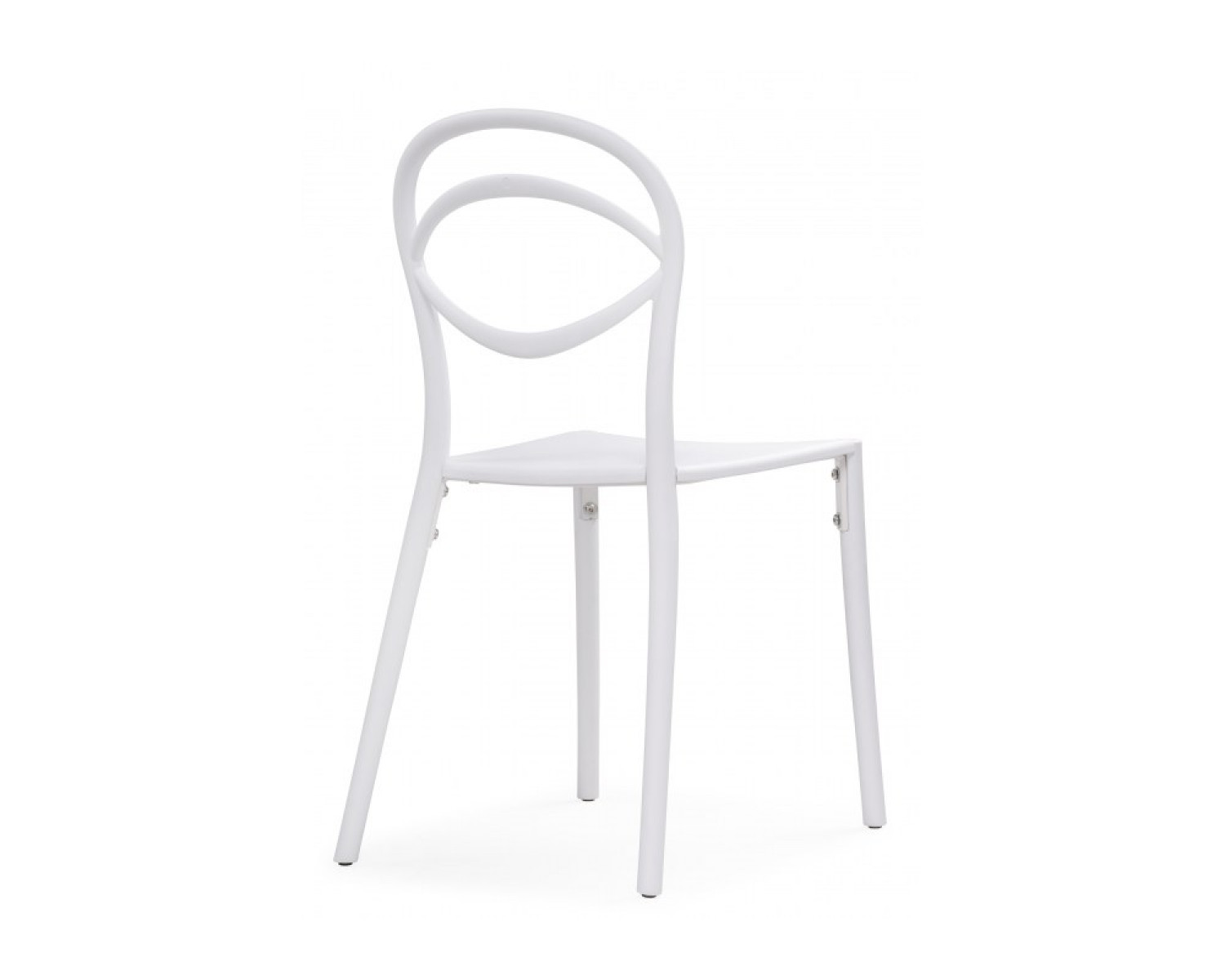 Пластиковый стул Simple white