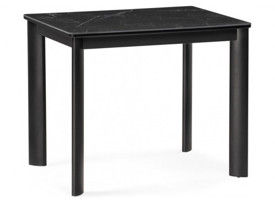 Керамический стол Кина 90(130)х65х76 shakespeare black / черный