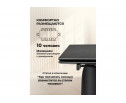 Керамический стол Готланд 180(240)х90х79 ink gray / черный