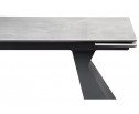 Керамический стол Денхольм 240(290)х100х75 rystal onyx bianco / черный