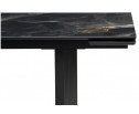 Керамический стол Монерон 200(260)х100х77 black paradise polished / черный