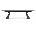 Керамический стол Денхольм 240(300)х100х75 mosco nero matt / черный