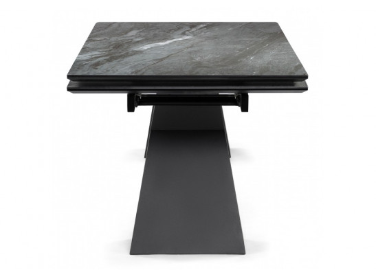Керамический стол Денхольм 240(300)х100х75 mosco nero matt / черный