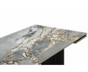 Керамический стол Мален 240x110 mineral stone baldoser / черный