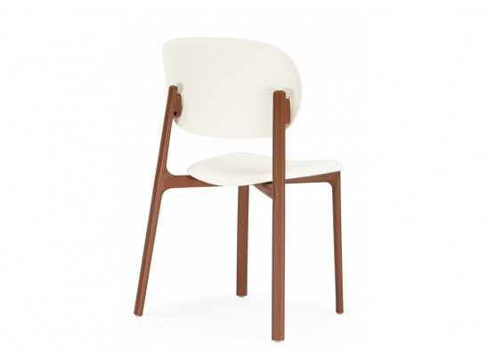 Пластиковый стул Mokka brown / milky