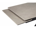 Керамический стол Старлайт 140 (200) х 80 carmen light grey / черный