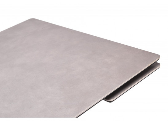 Керамический стол Вилли 140(200)х80 carmen light grey / черный
