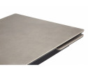 Керамический стол Старлайт 120(180)х80 carmen light grey / черный