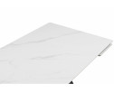 Керамический стол Вилли 120(180)х80 snow alpin white / черный