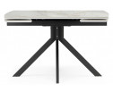Керамический стол Катчел 120(180)x80 calacatta gold / черный
