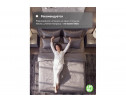 Полутораспальная кровать Бирма 140x200 (без основания) серый графит