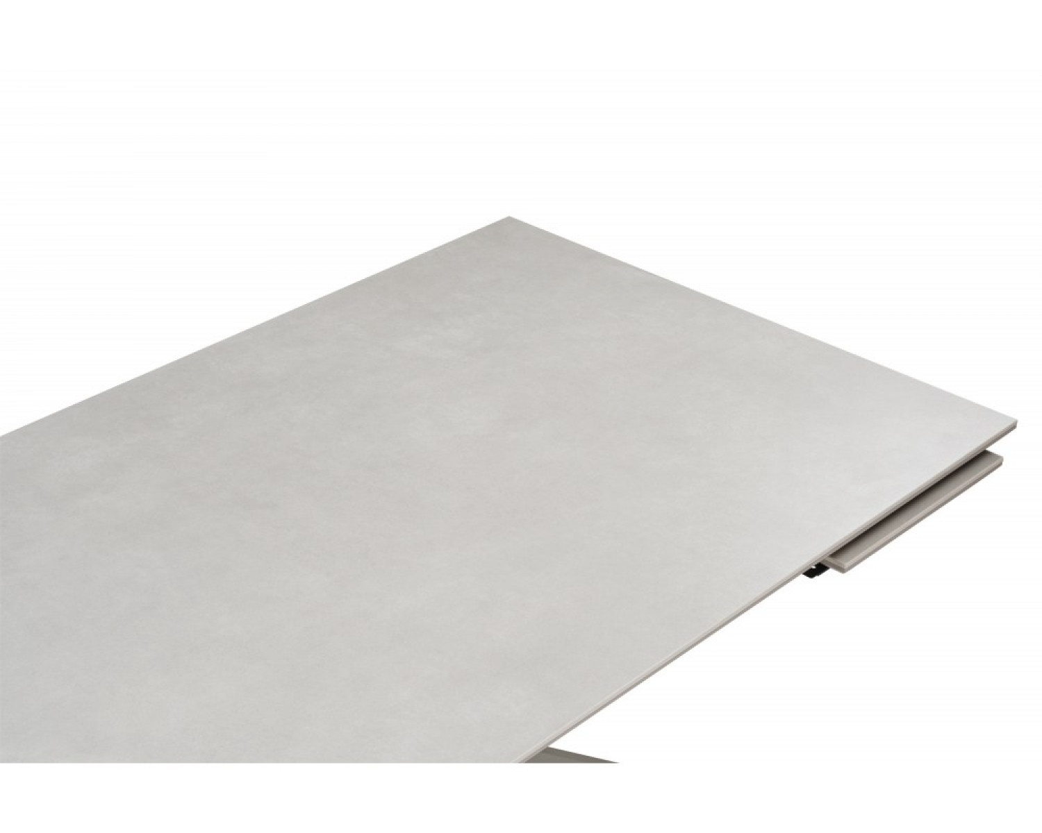 Керамический стол Пантон 120(180)х80 carmen light gray / серый матовый