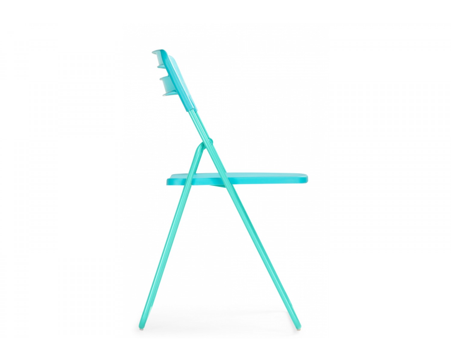 Пластиковый стул Fold складной blue