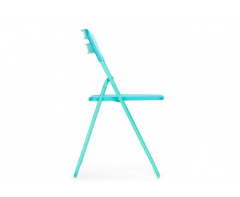 Пластиковый стул Fold складной blue