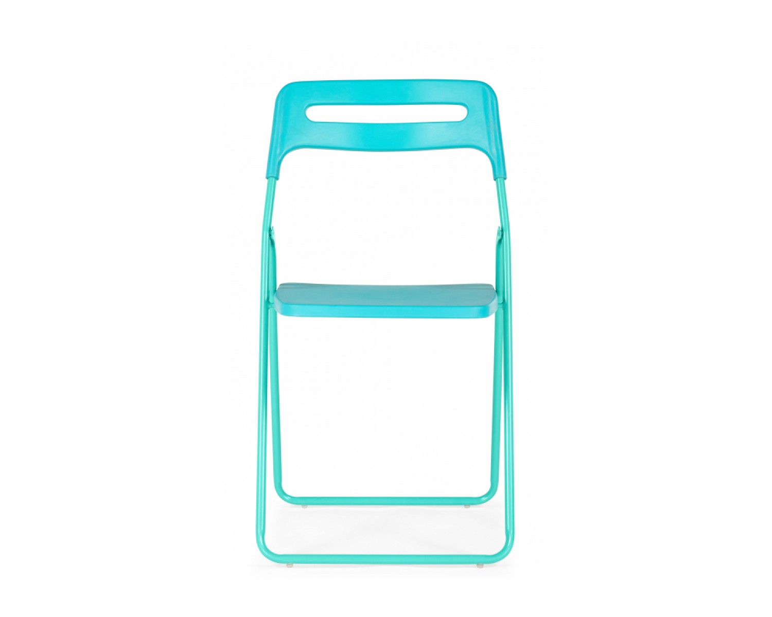 Пластиковый стул Fold складной blue