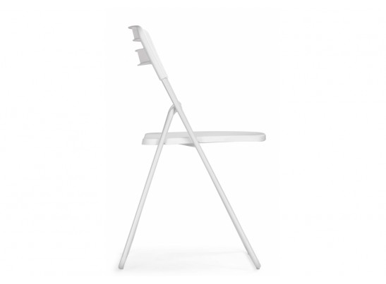 Пластиковый стул Fold складной white