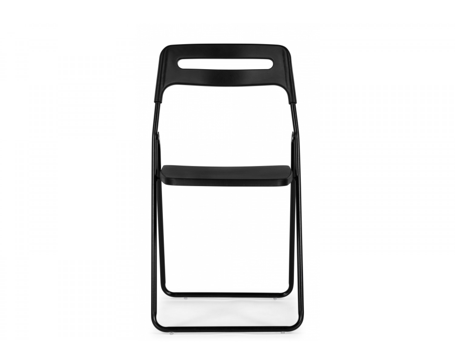 Пластиковый стул Fold складной black