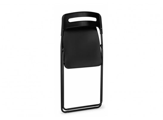 Пластиковый стул Fold складной black